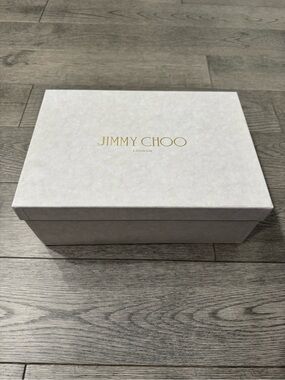 Jimmy Choo shoe Box with Gold Logo